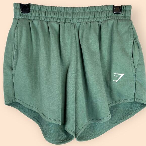 GYM SHARK Training Sweat Shorts in Green Women's Medium - Picture 5 of 14